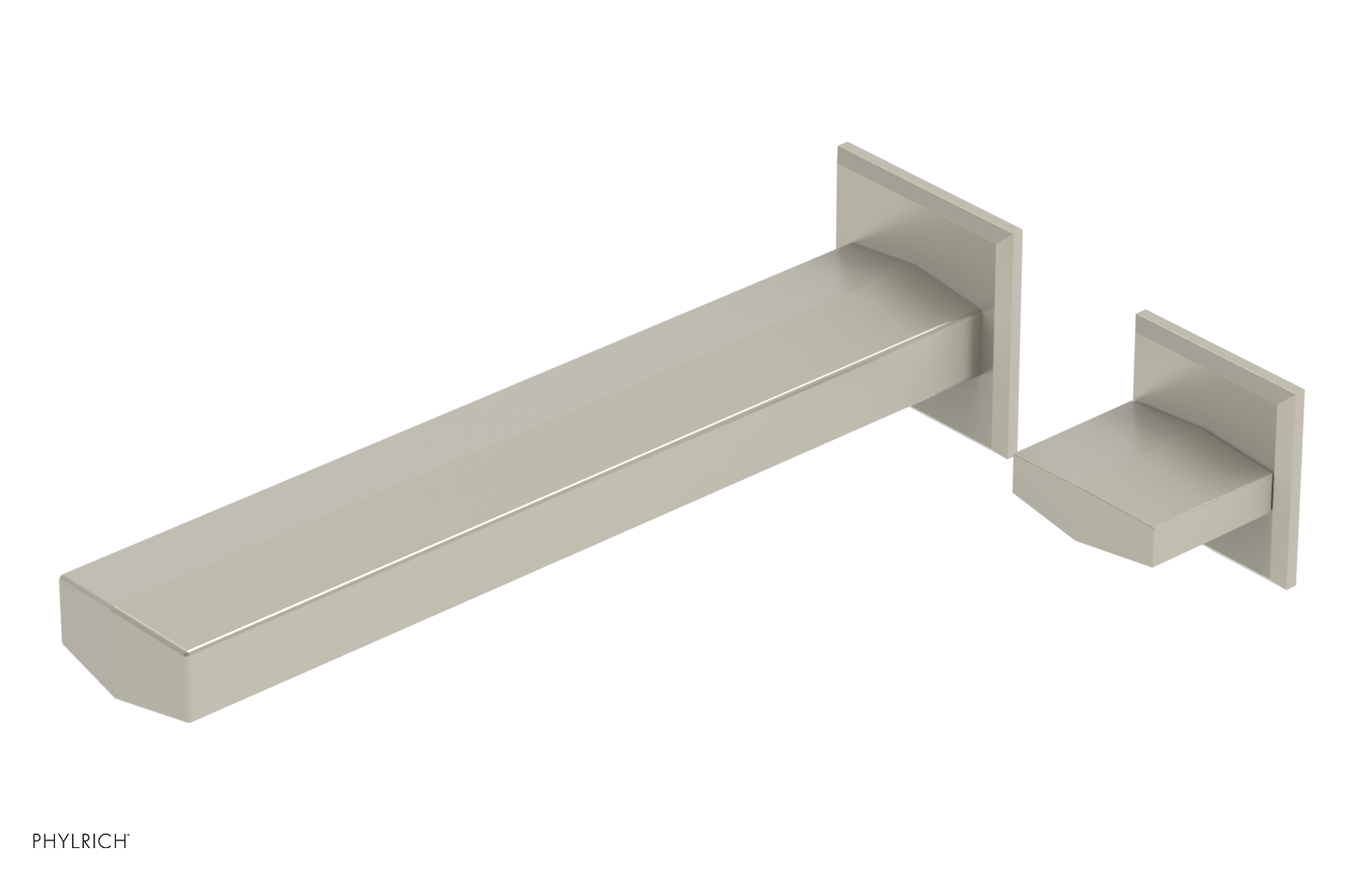 DIAMA - 10" Single Cross Handle Wall Lavatory Set 184-15-10