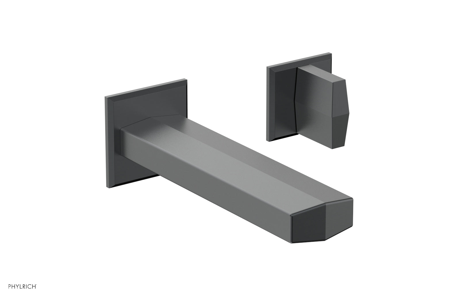 DIAMA Single Handle Wall Lavatory Set - Blade Handles 184-15