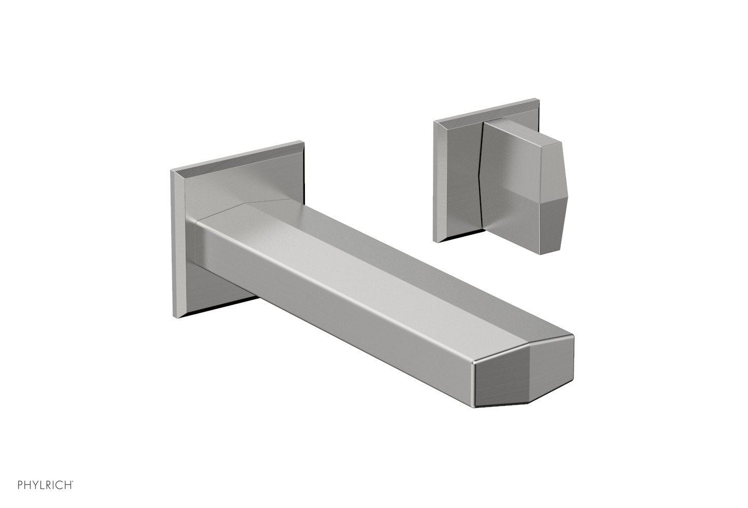 DIAMA Single Handle Wall Lavatory Set - Blade Handles 184-15