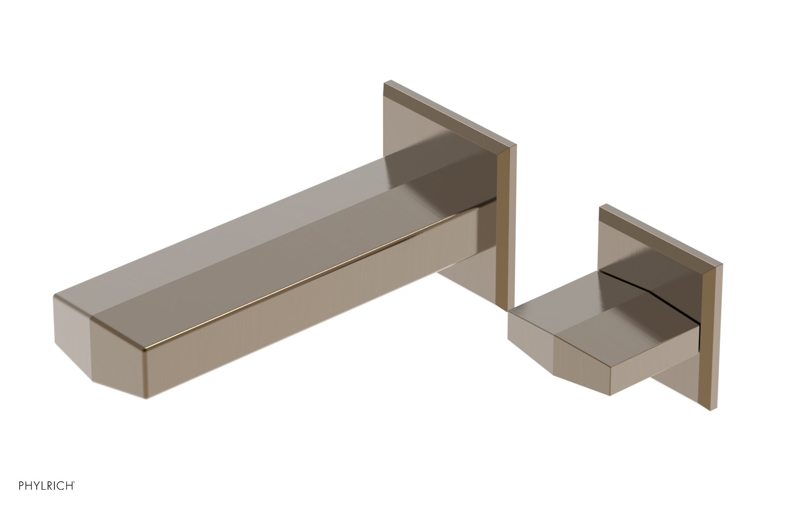 DIAMA - 6" Single Cross Handle Wall Lavatory Set 184-15-6 — image 1