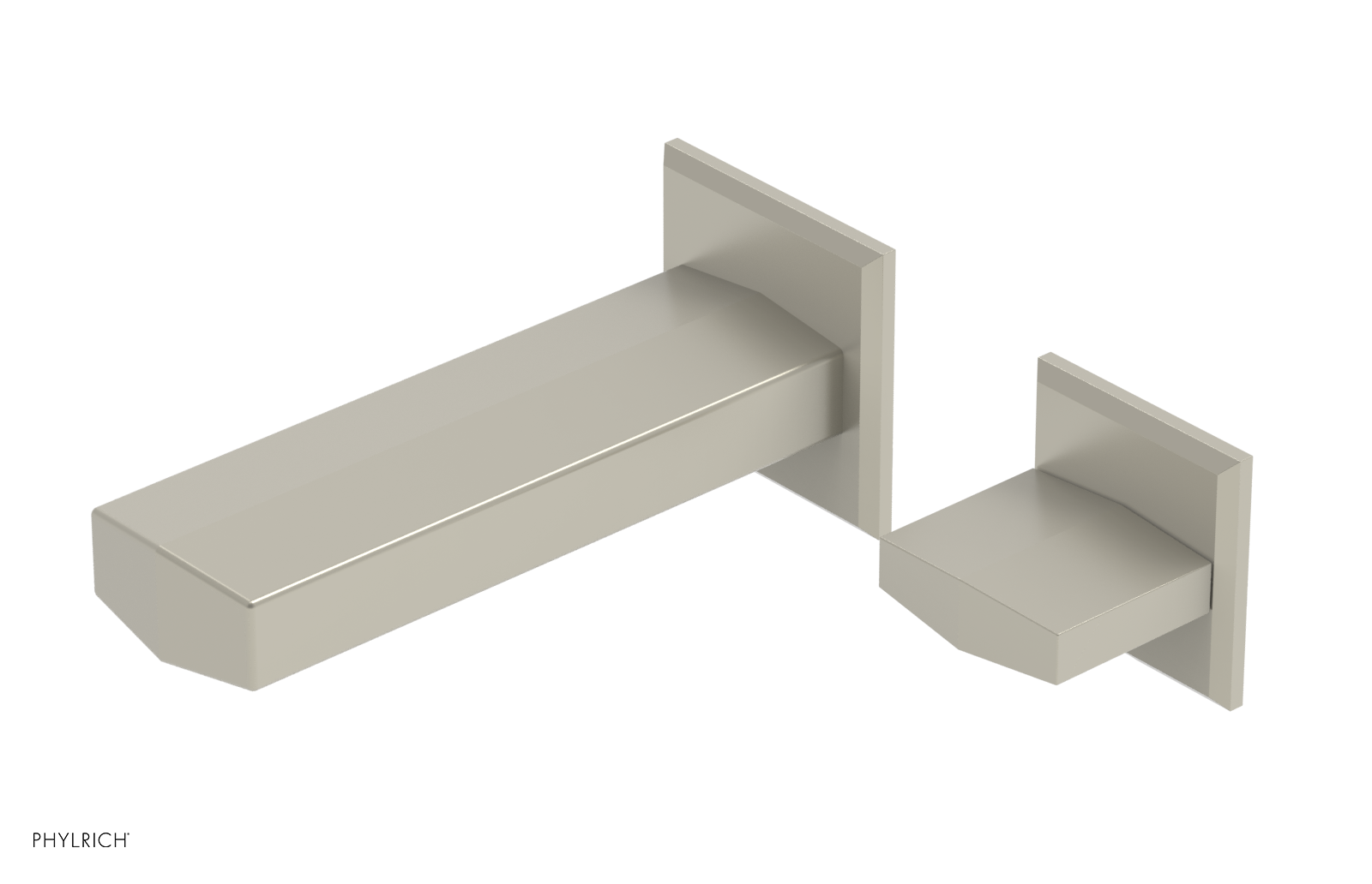 DIAMA - 6" Single Cross Handle Wall Lavatory Set 184-15-6