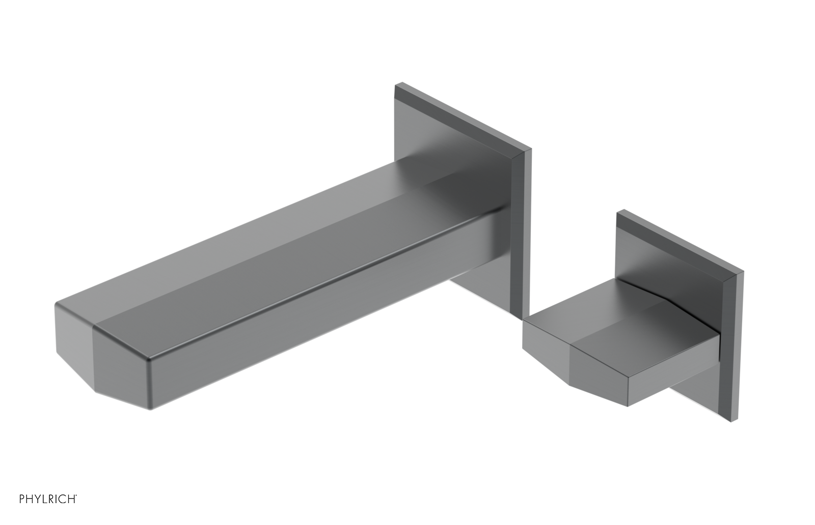 DIAMA - 6" Single Cross Handle Wall Lavatory Set 184-15-6 — image 1