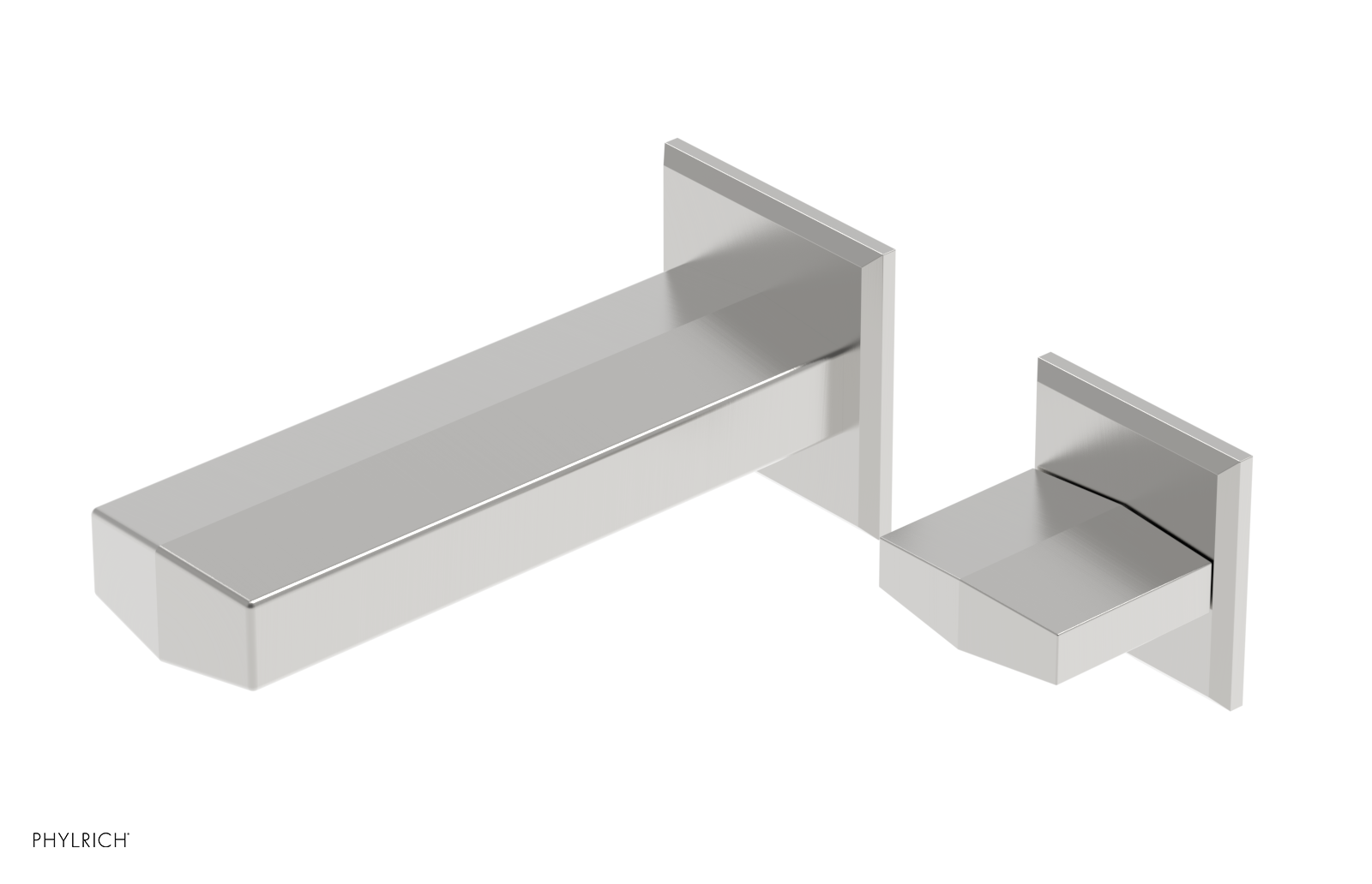 DIAMA - 6" Single Cross Handle Wall Lavatory Set 184-15-6 — image 1