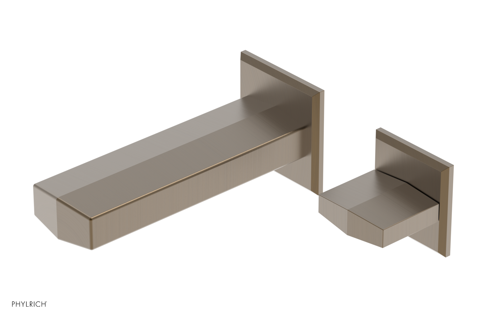 DIAMA - 6" Single Cross Handle Wall Lavatory Set 184-15-6