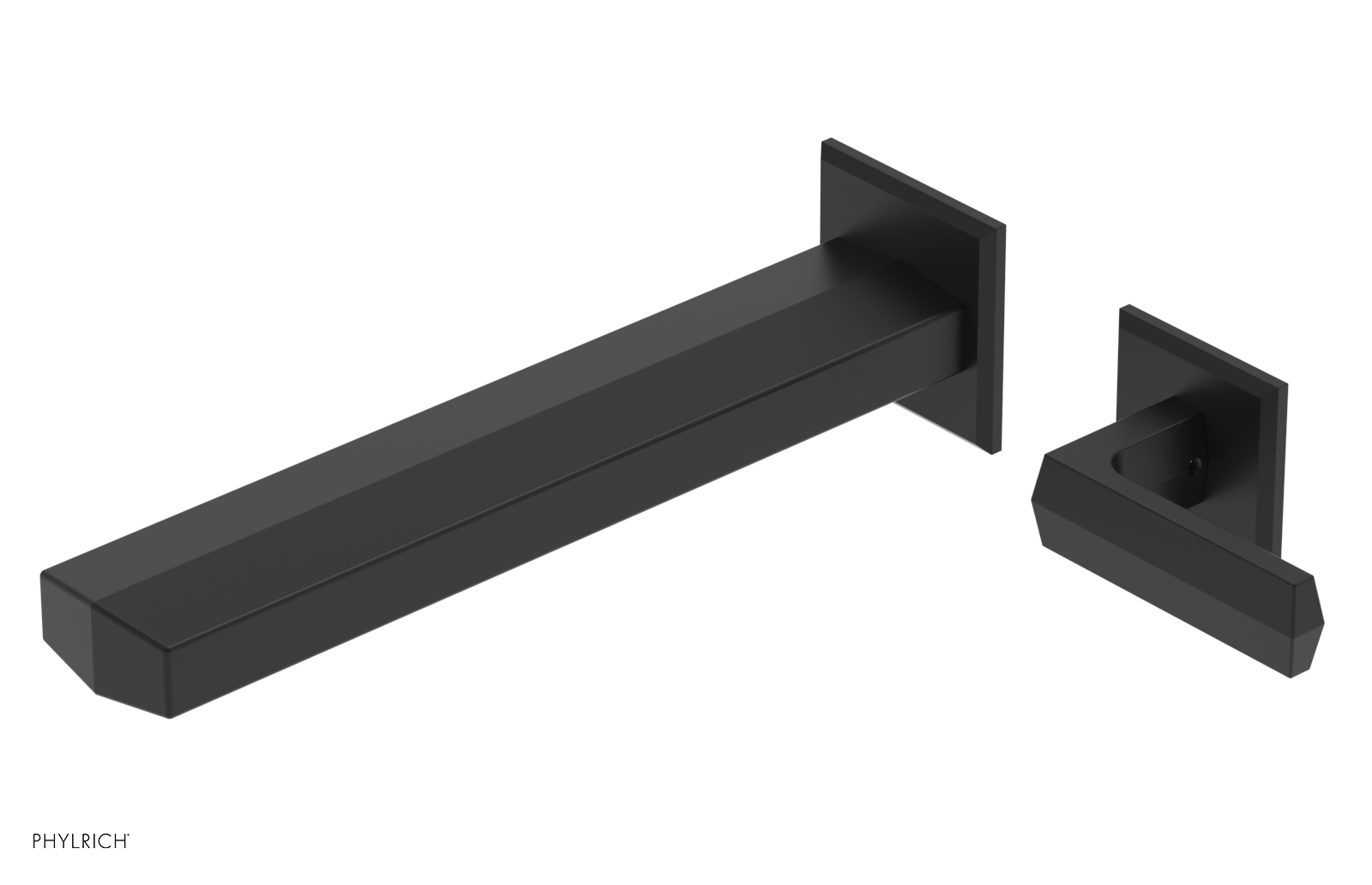 DIAMA - 10" Single Lever Handle Wall Lavatory Set 184-16-10