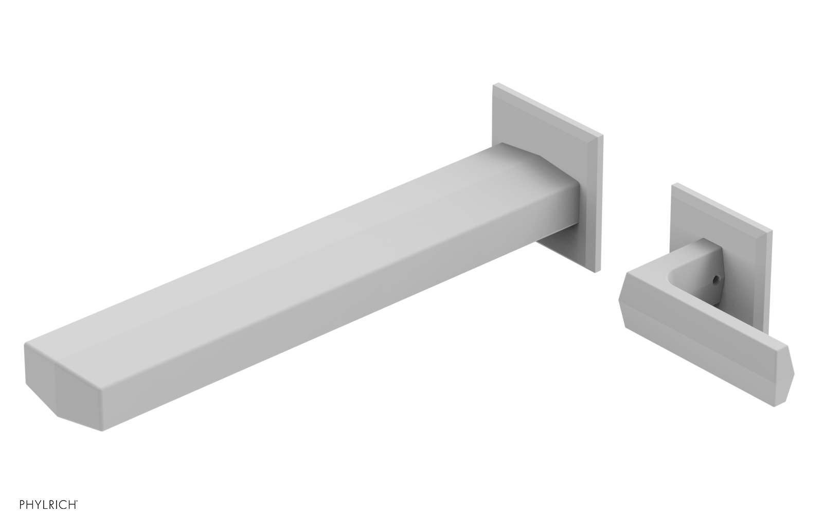 DIAMA - 10" Single Lever Handle Wall Lavatory Set 184-16-10