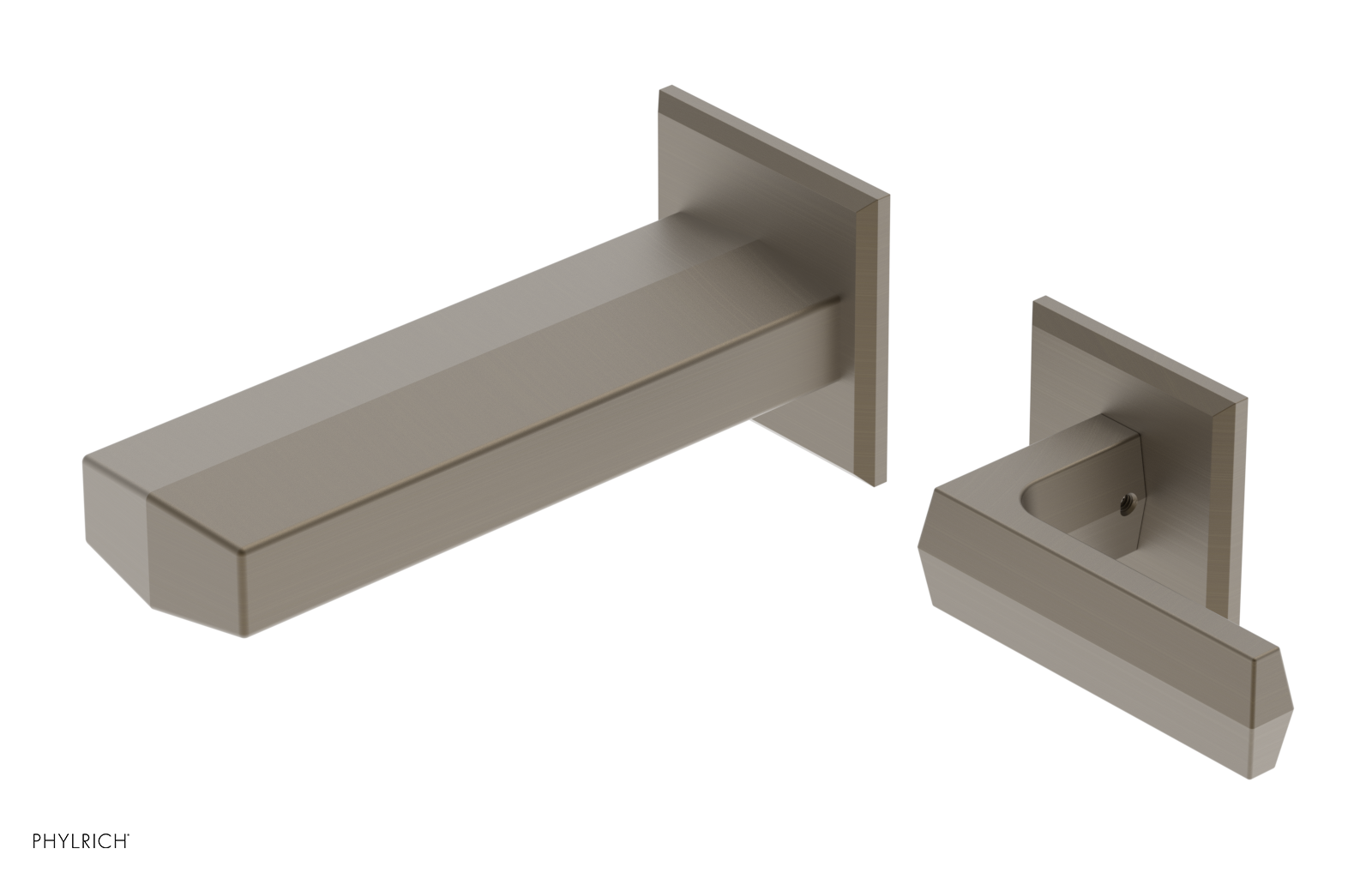 DIAMA - 6" Single Lever Handle Wall Lavatory Set 184-16-6