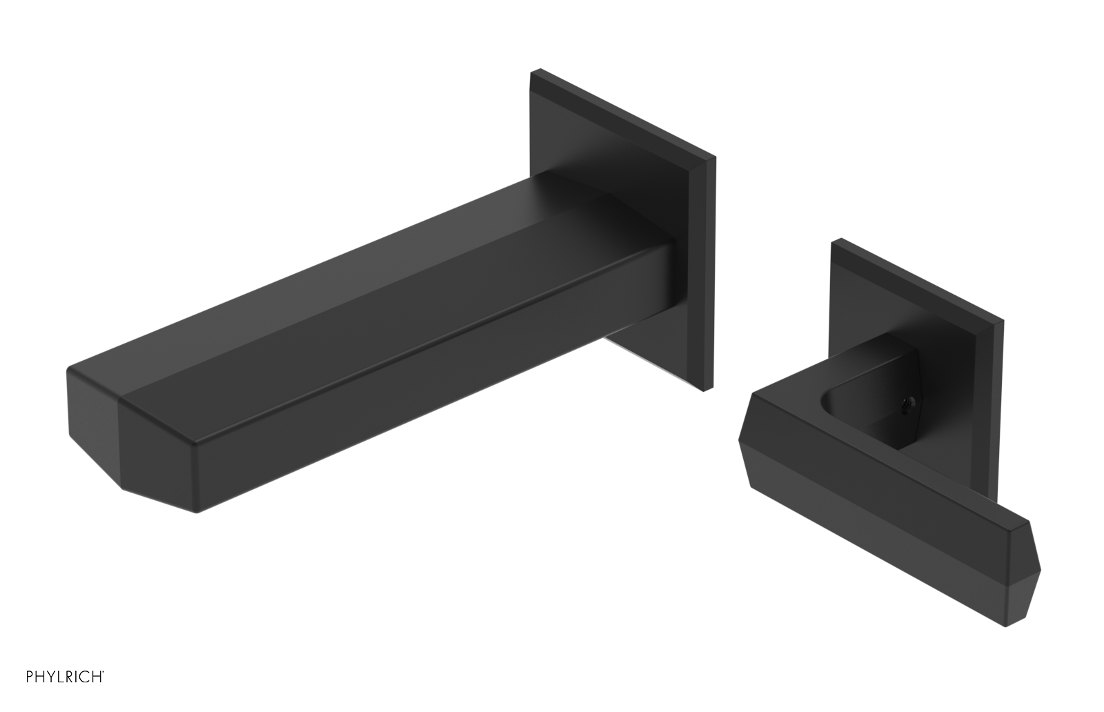 DIAMA - 6" Single Lever Handle Wall Lavatory Set 184-16-6