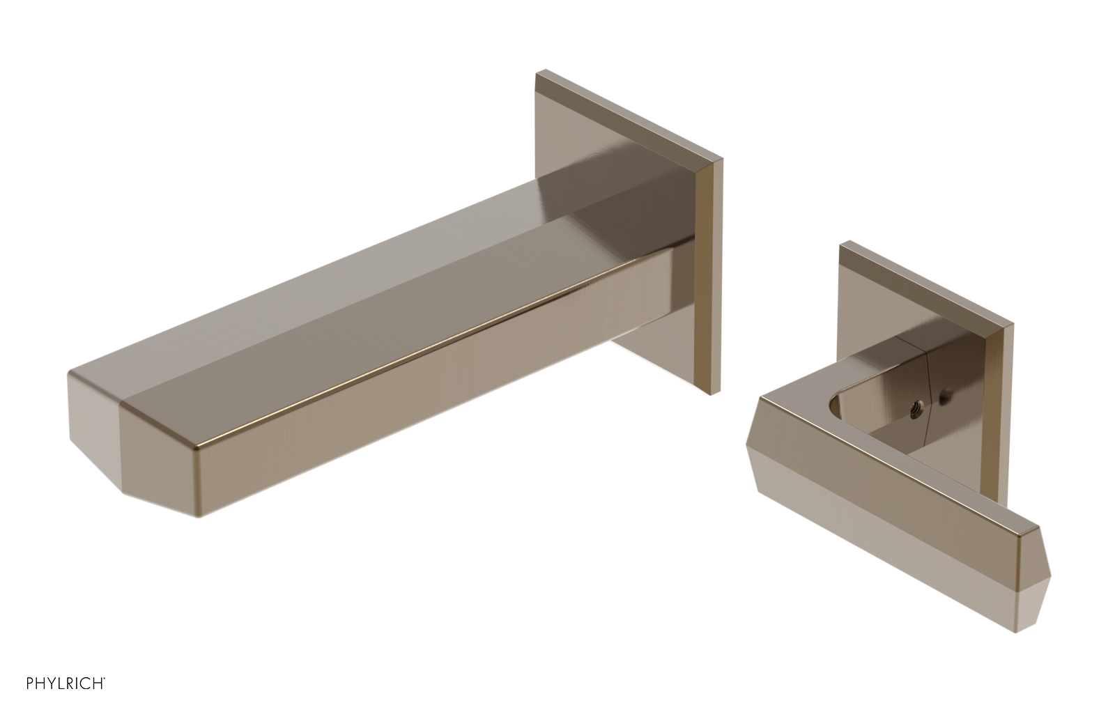 DIAMA - 6" Single Lever Handle Wall Lavatory Set 184-16-6 — image 1