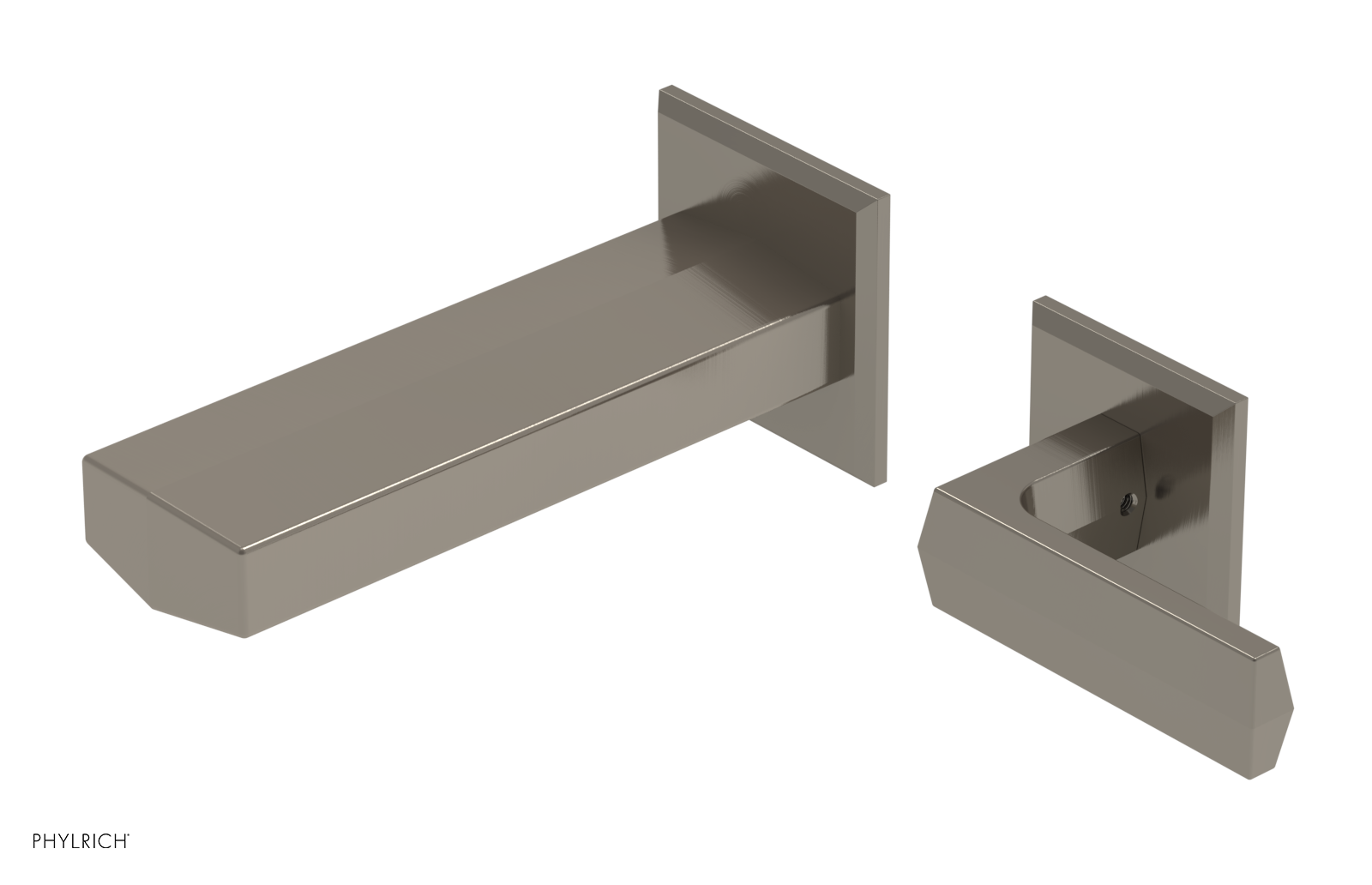 DIAMA - 6" Single Lever Handle Wall Lavatory Set 184-16-6 — image 1