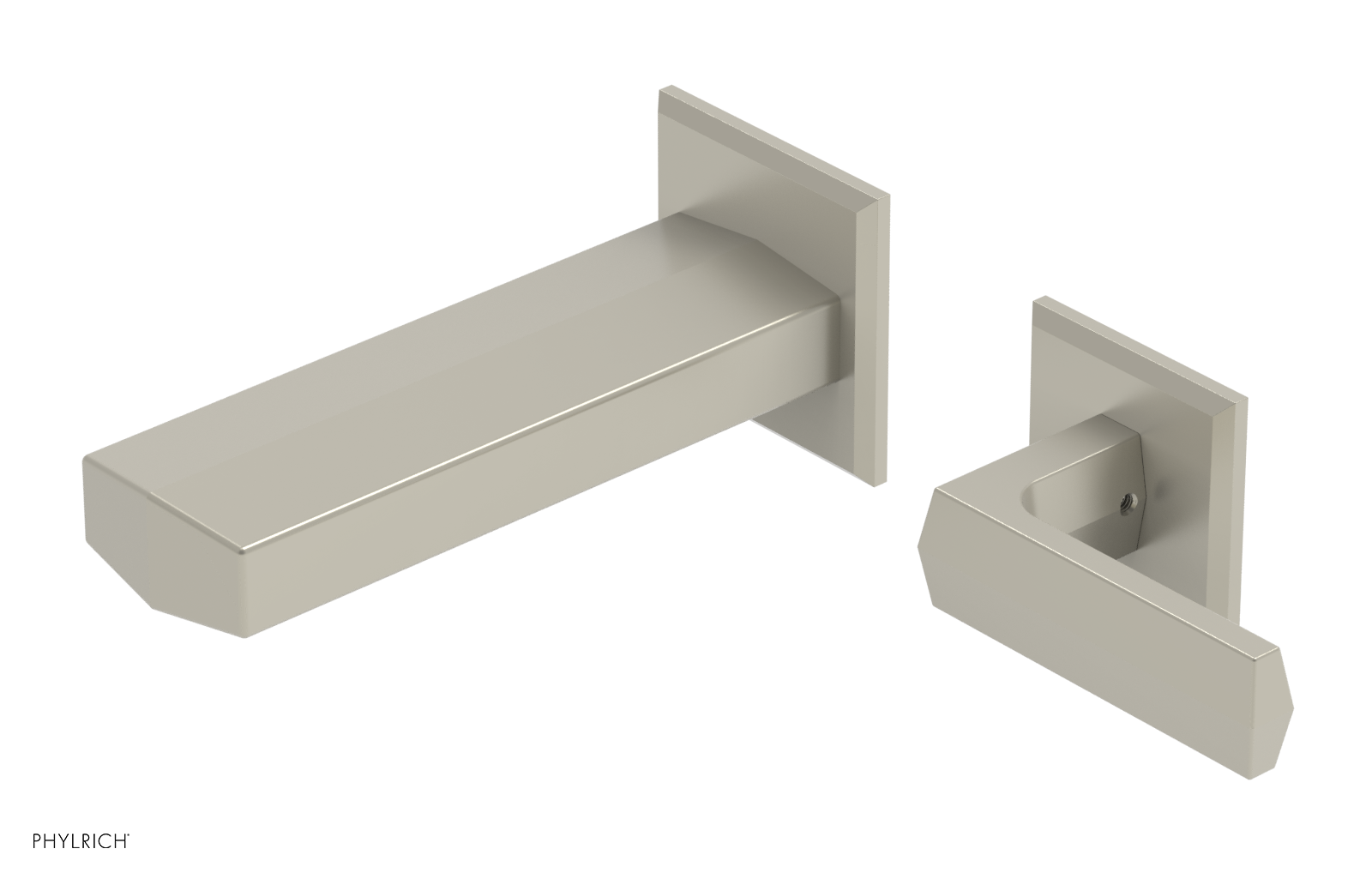 DIAMA - 6" Single Lever Handle Wall Lavatory Set 184-16-6 — image 1