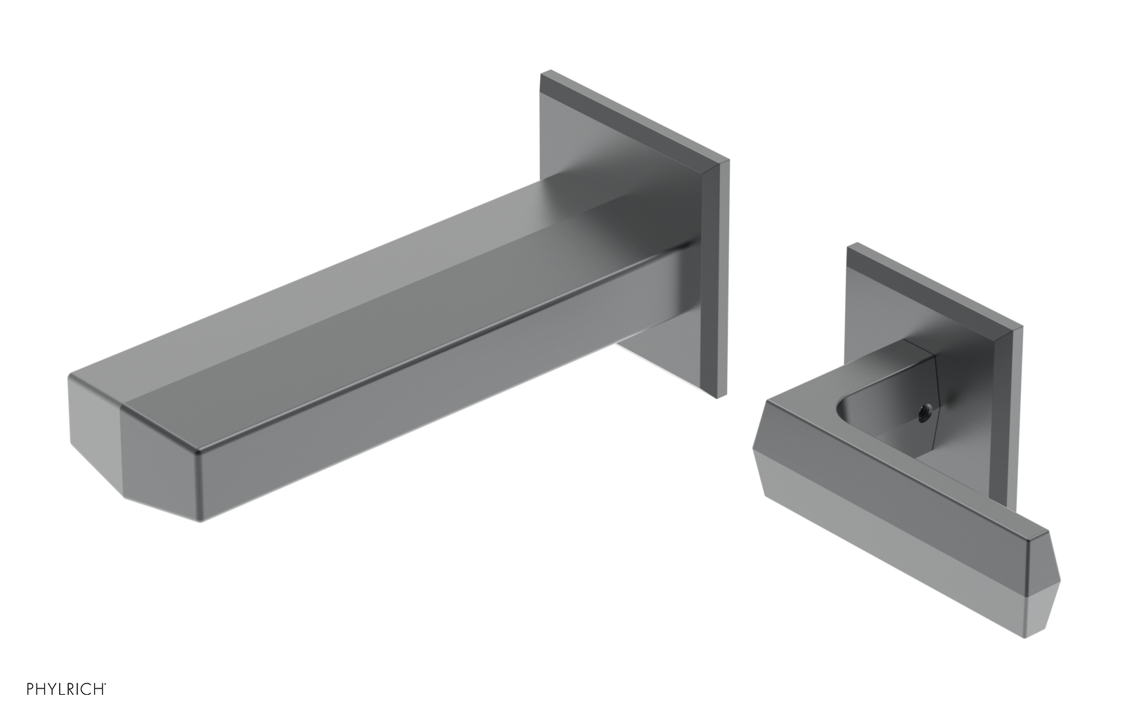 DIAMA - 6" Single Lever Handle Wall Lavatory Set 184-16-6 — image 1