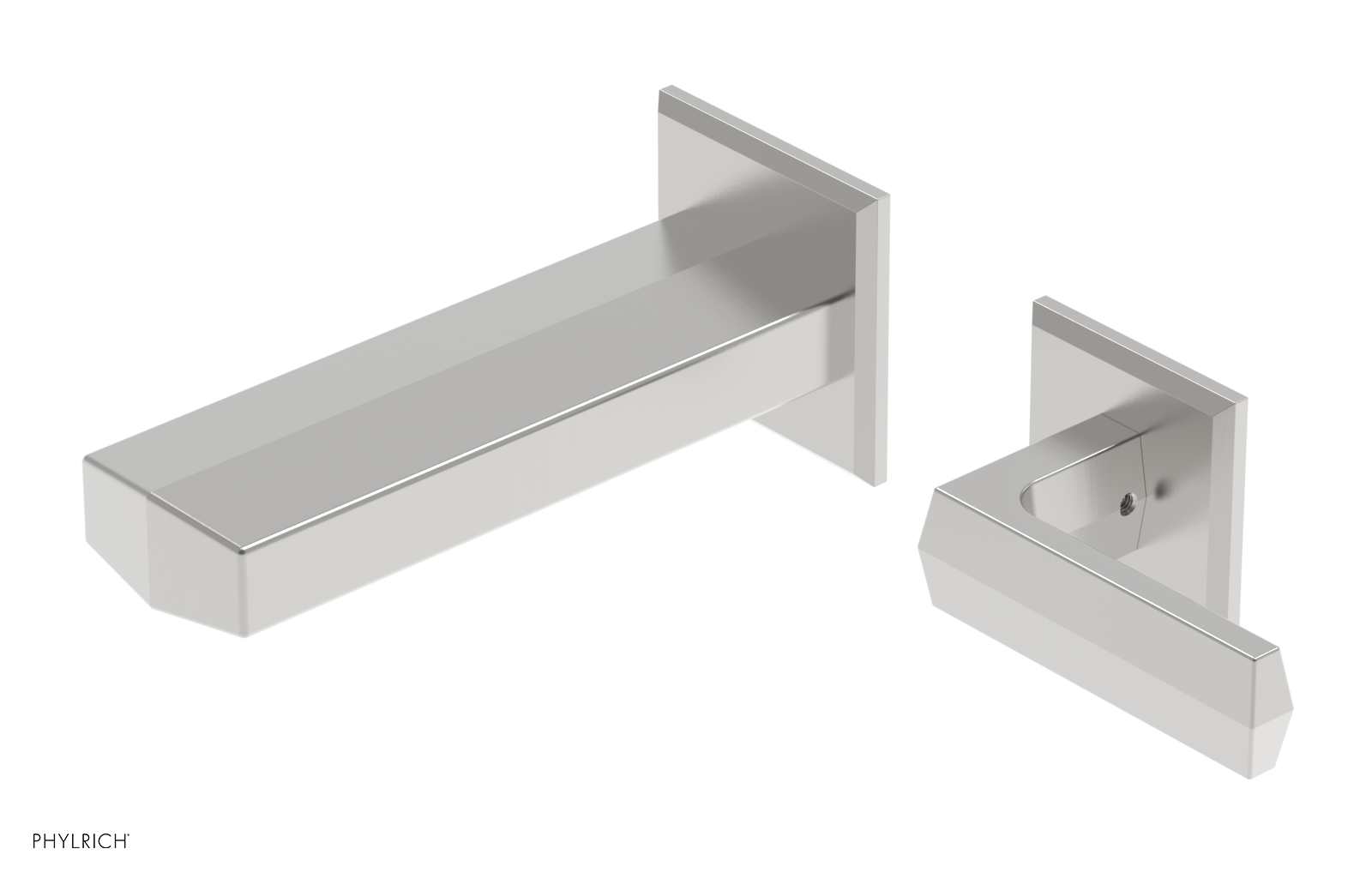 DIAMA - 6" Single Lever Handle Wall Lavatory Set 184-16-6 — image 1