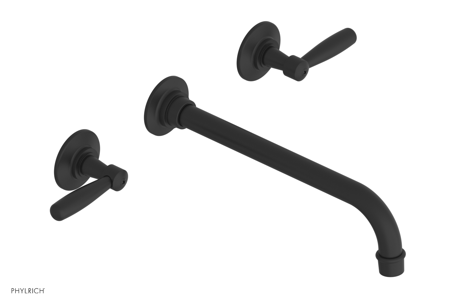 WORKS Wall Lavatory Set 10" Spout - Lever Handles 220-12-10 — image 1