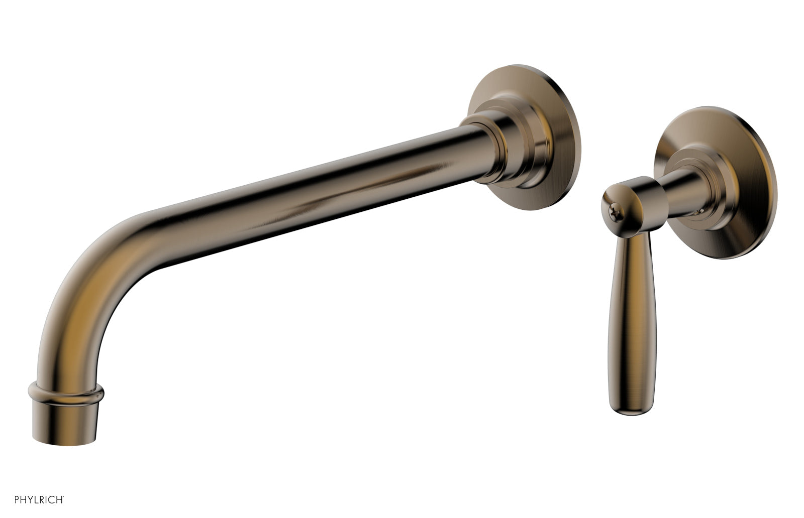 WORKS 10" Single Handle Wall Lavatory Set - Lever Handle 220-16-10 — image 1