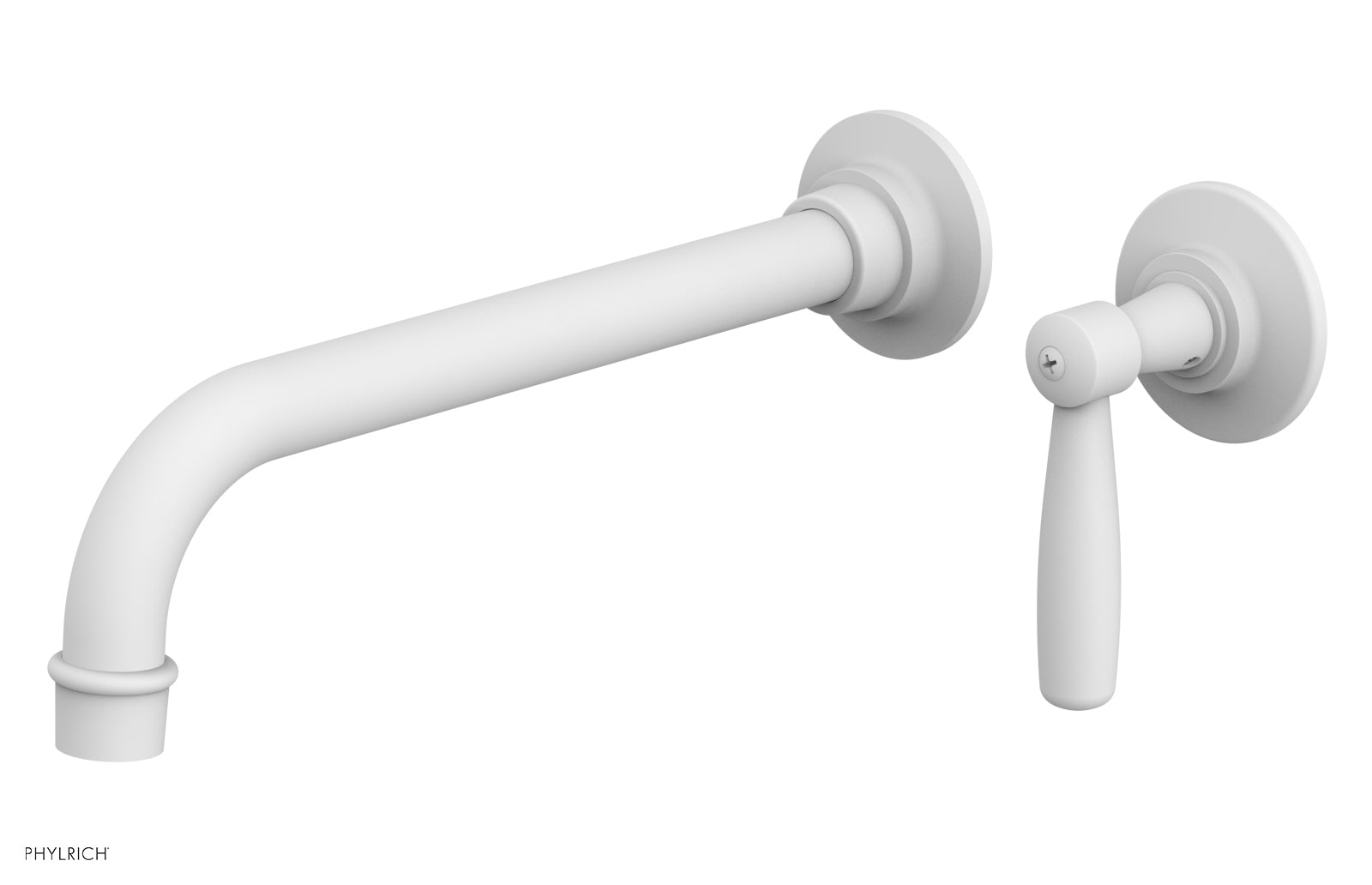 WORKS 10" Single Handle Wall Lavatory Set - Lever Handle 220-16-10 — image 1
