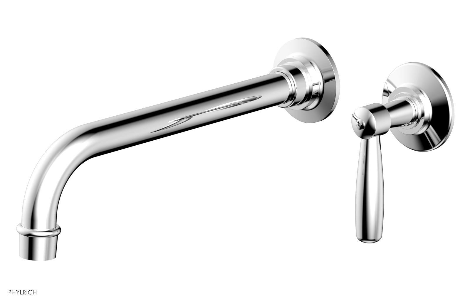 WORKS 10" Single Handle Wall Lavatory Set - Lever Handle 220-16-10 — image 1