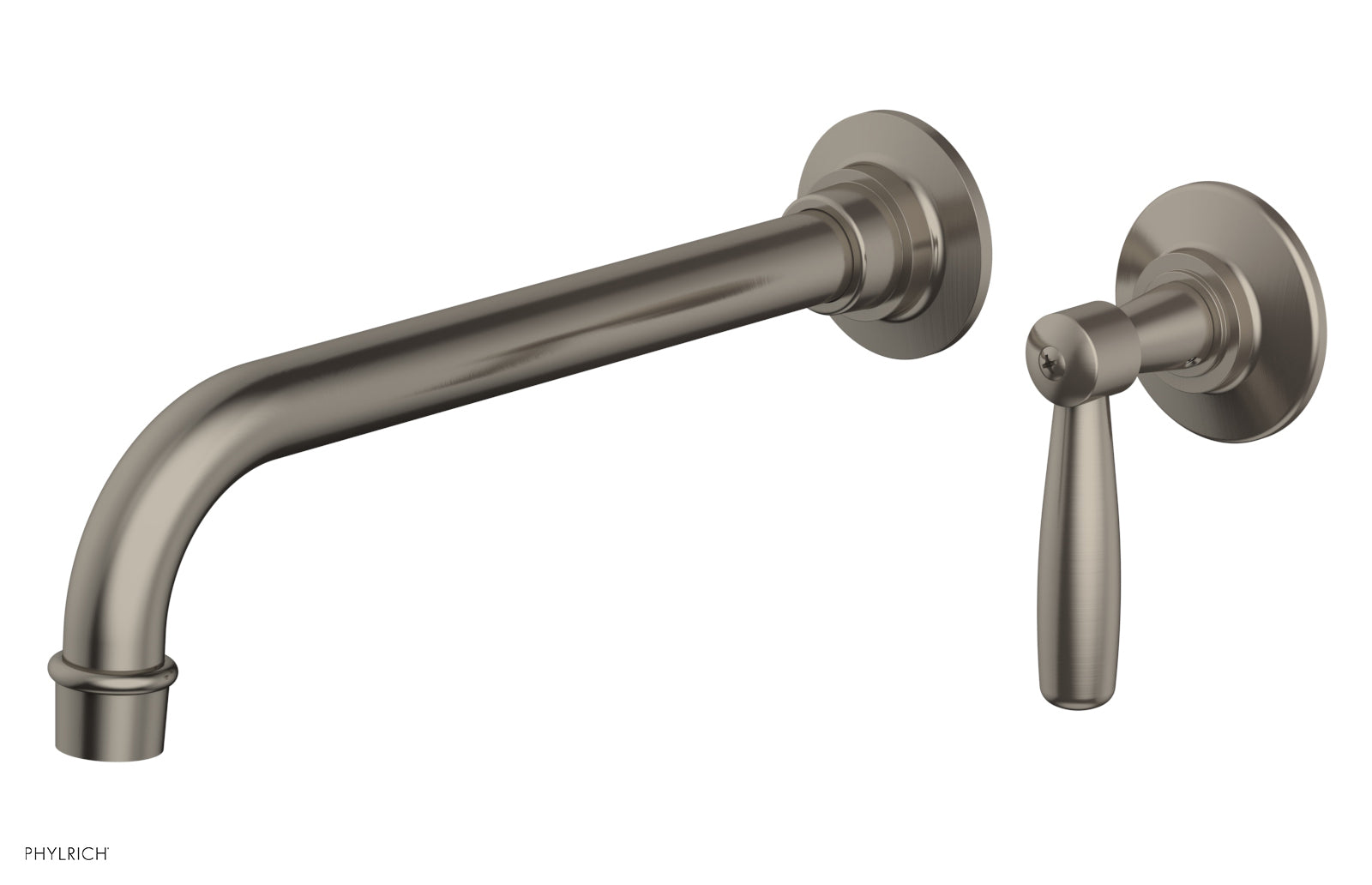 WORKS 10" Single Handle Wall Lavatory Set - Lever Handle 220-16-10