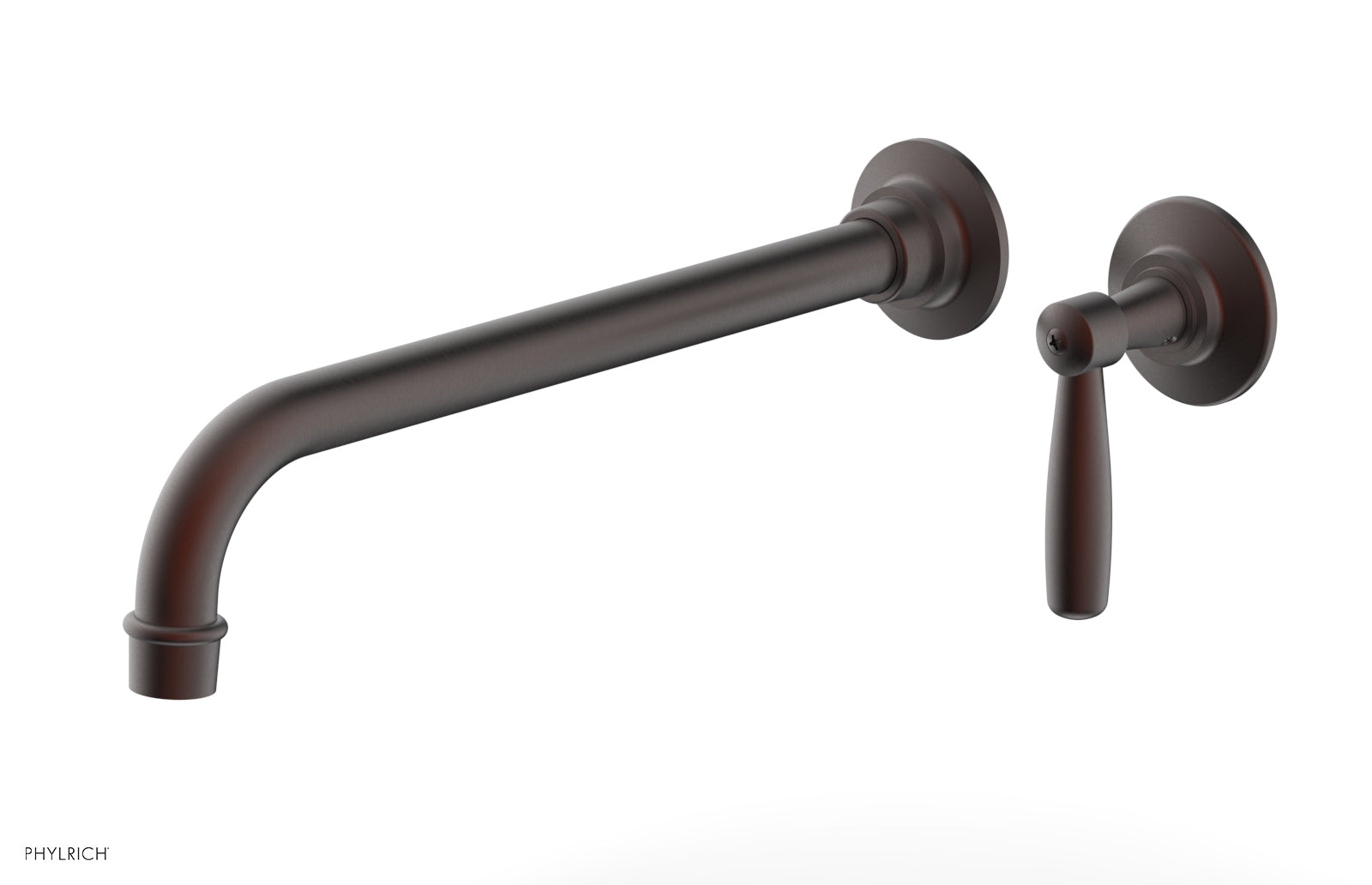 WORKS 12" Single Handle Wall Lavatory Set - Lever Handle 220-16-12 — image 1