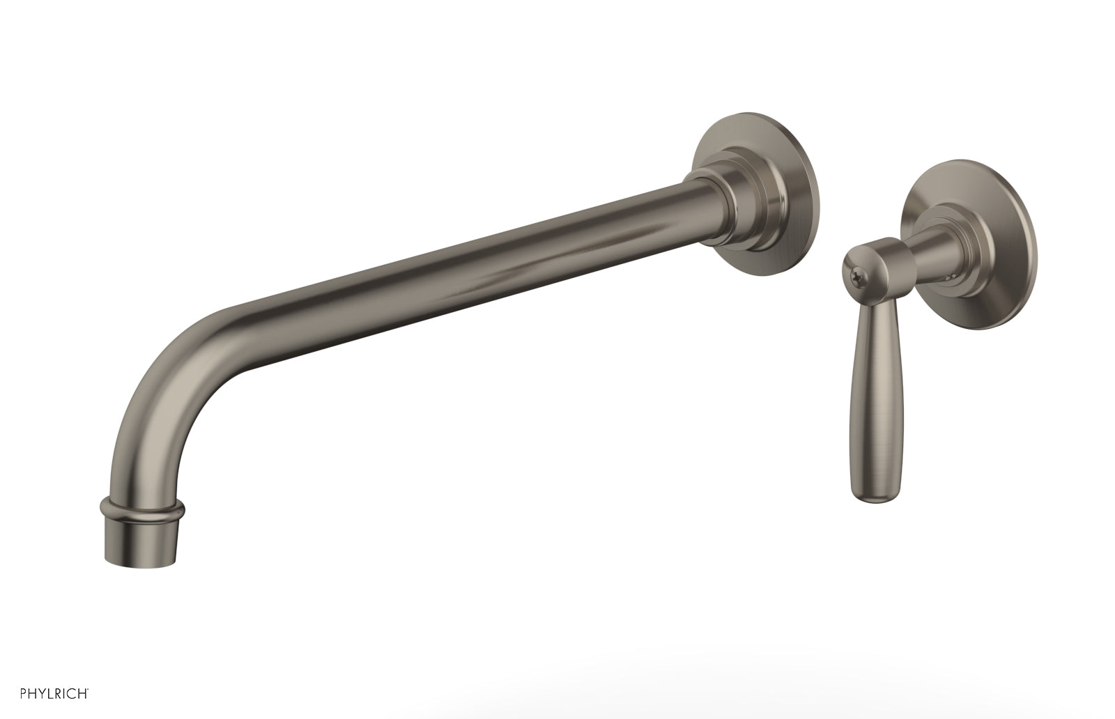 WORKS 12" Single Handle Wall Lavatory Set - Lever Handle 220-16-12