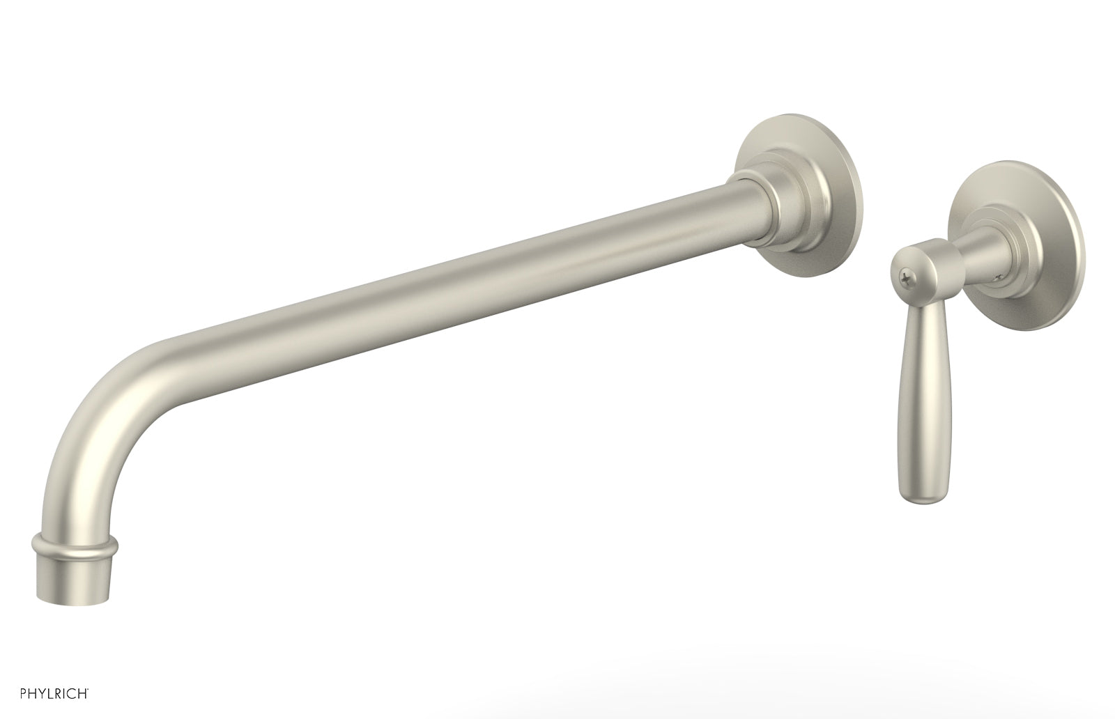 WORKS 14" Single Handle Wall Lavatory Set - Lever Handle 220-16-14 — image 1