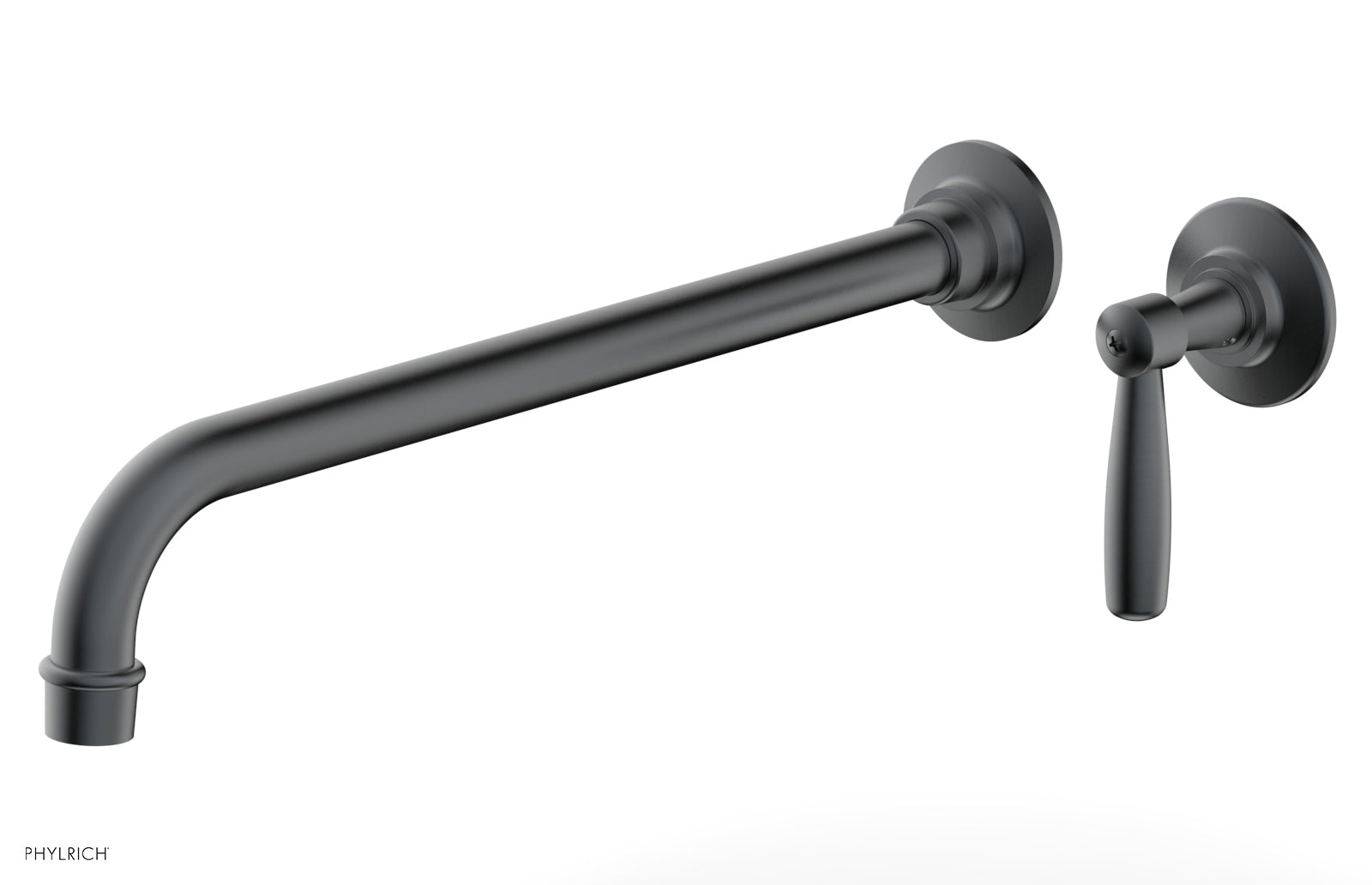 WORKS 14" Single Handle Wall Lavatory Set - Lever Handle 220-16-14