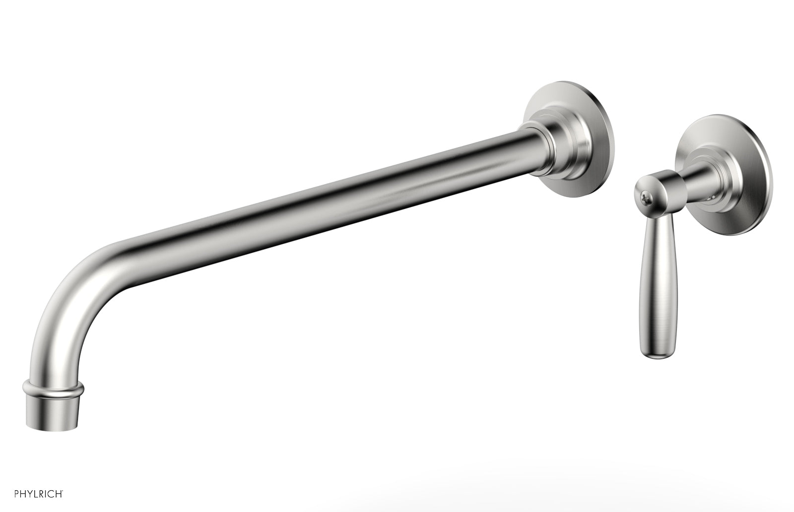 WORKS 14" Single Handle Wall Lavatory Set - Lever Handle 220-16-14 — image 1