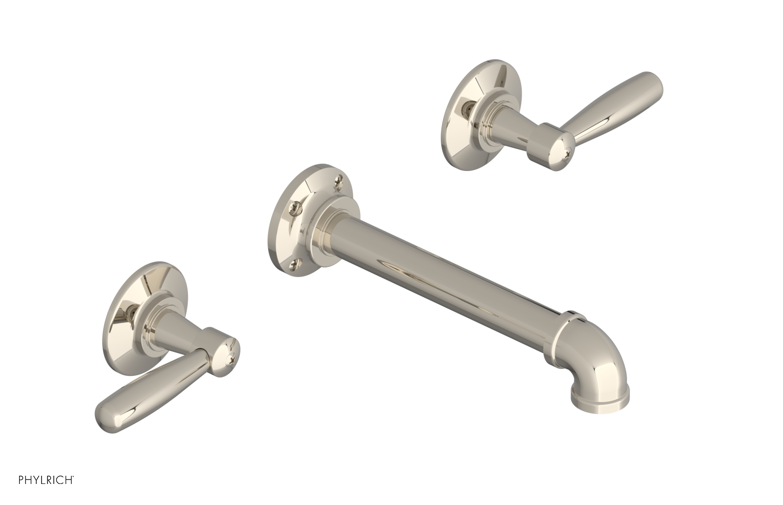 WORKS 2 Wall Lavatory Set - Lever Handles 221-12 — image 1