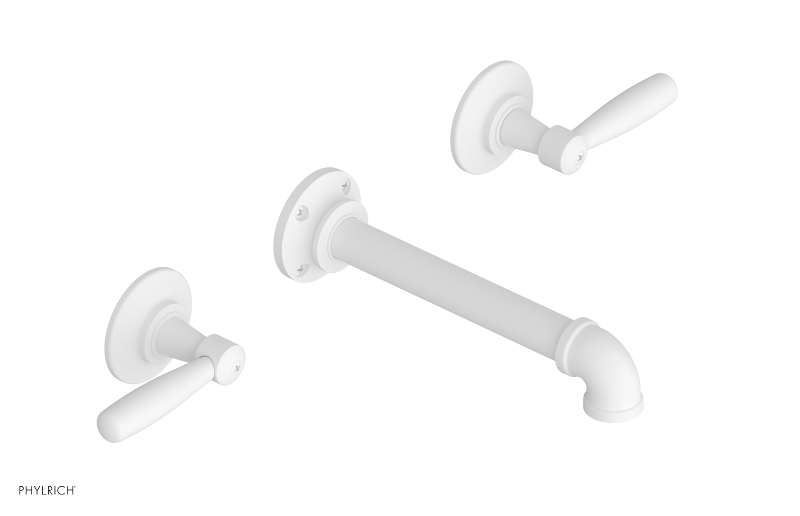 WORKS 2 Wall Lavatory Set - Lever Handles 221-12