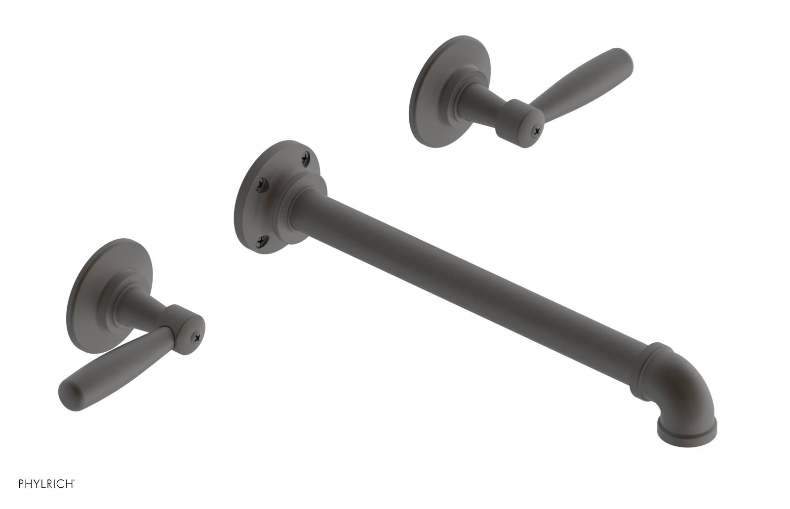 WORKS 2 Wall Lavatory Set 10" Spout - Lever Handles 221-12-10 — image 1