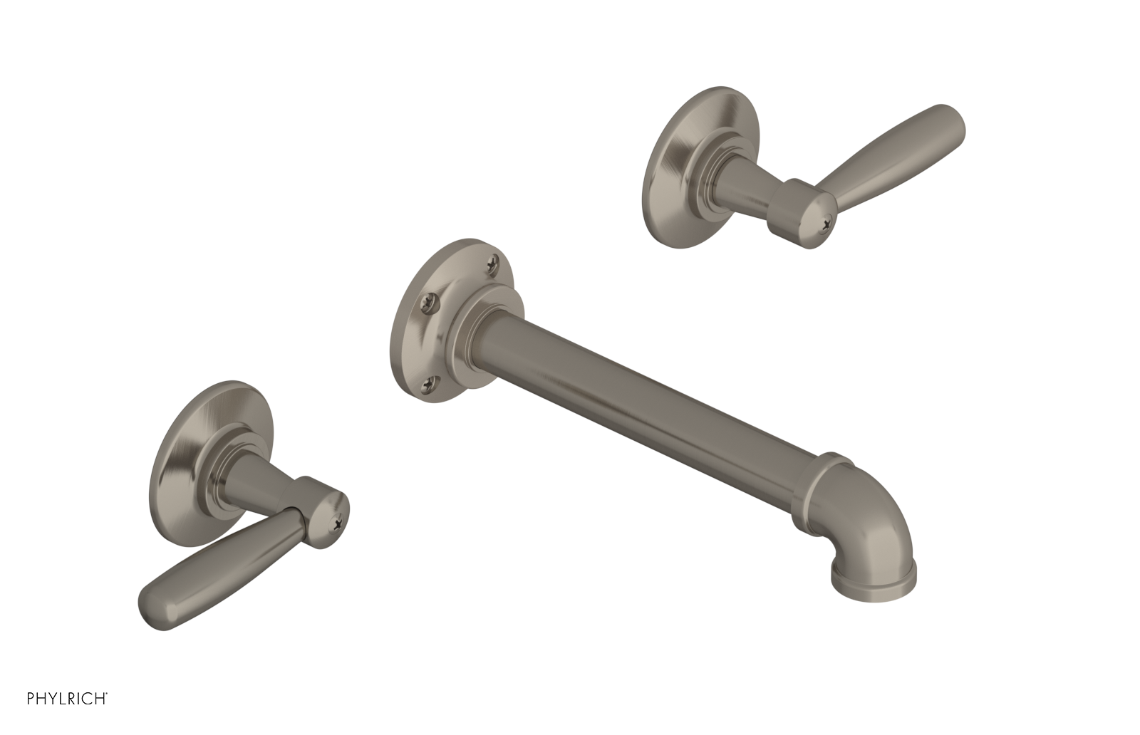 WORKS 2 Wall Lavatory Set - Lever Handles 221-12