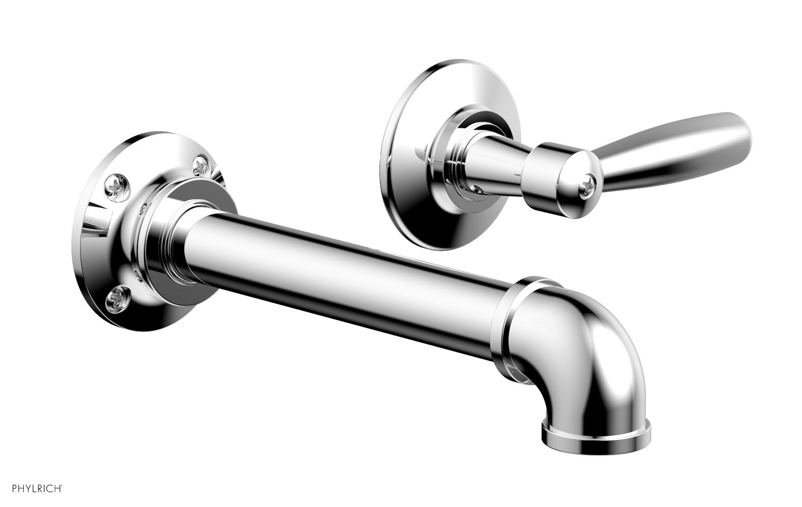 WORKS 2 Single Handle Wall Lavatory Set - Lever Handles 221-16 — image 1