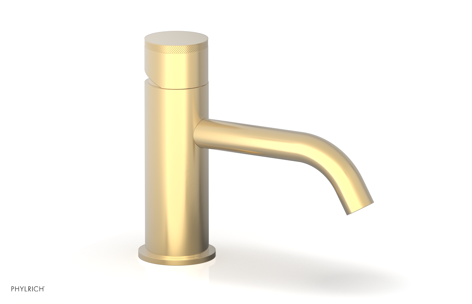 BASIC II - 6" Single Hole Lavatory Faucet, Knurled Handle 230-06-6