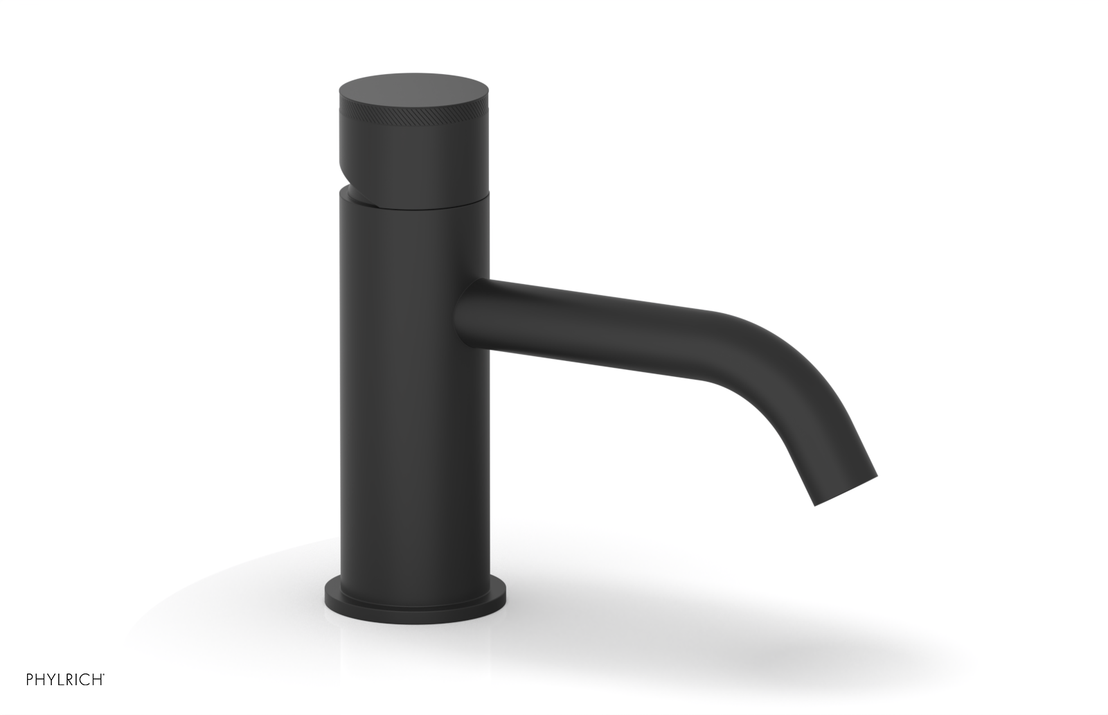 BASIC II - 6" Single Hole Lavatory Faucet, Knurled Handle 230-06-6