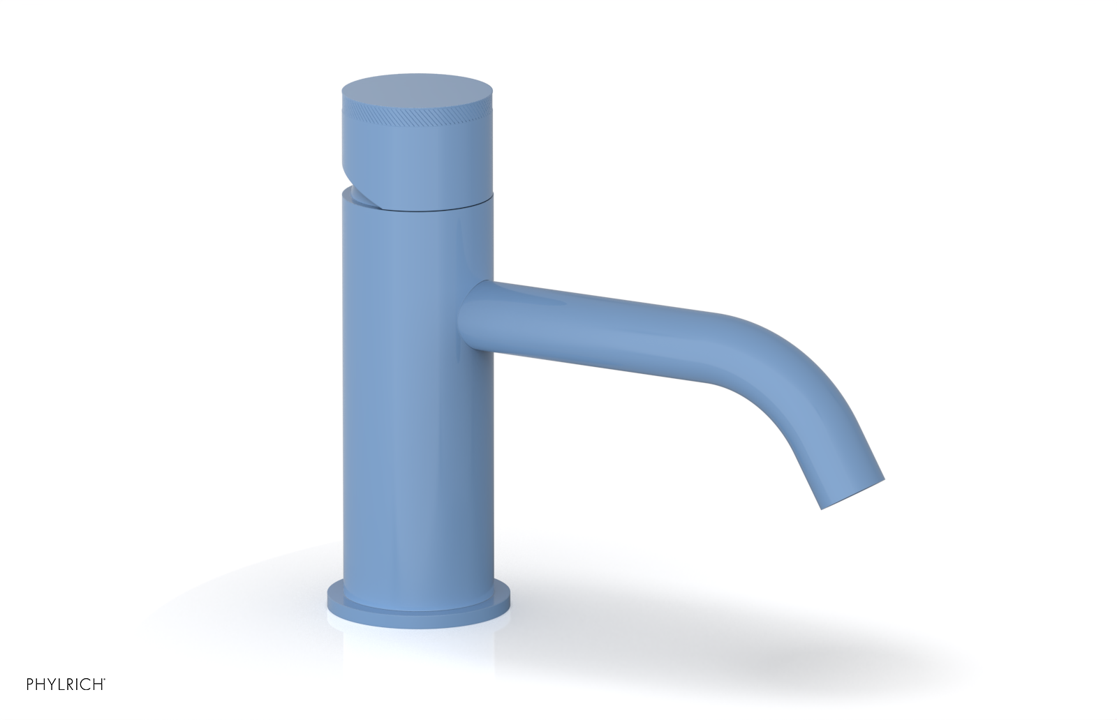 BASIC II - 6" Single Hole Lavatory Faucet, Knurled Handle 230-06-6