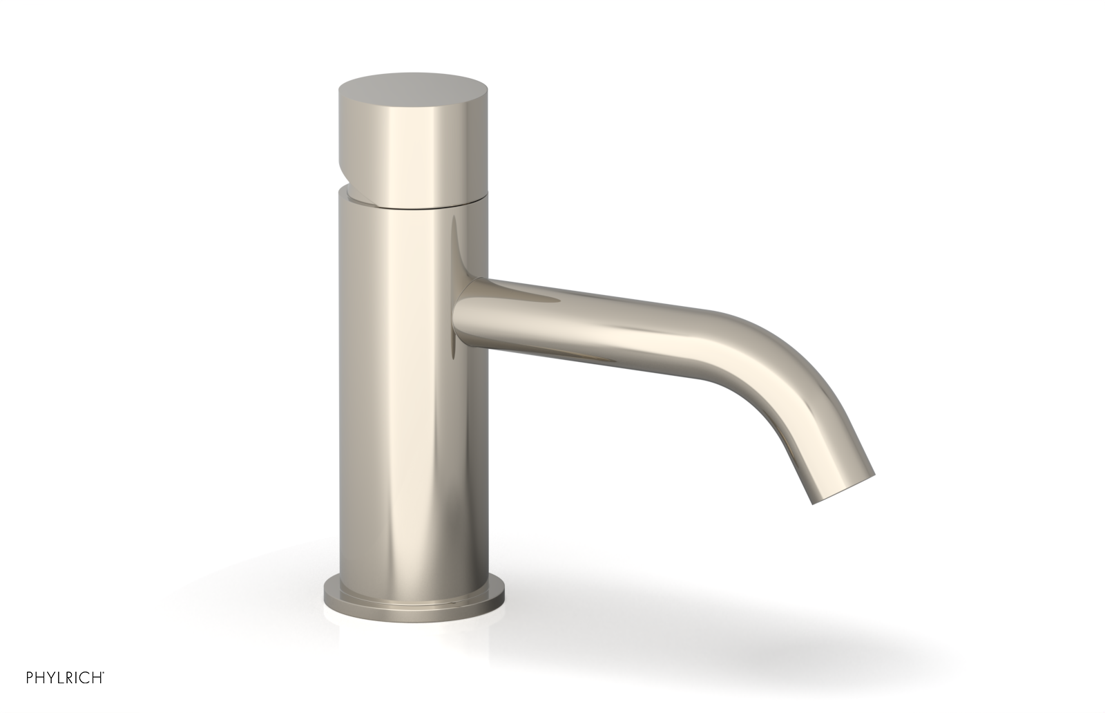 BASIC II - 6" Single Hole Lavatory Faucet, Smooth Handle 230-07-6
