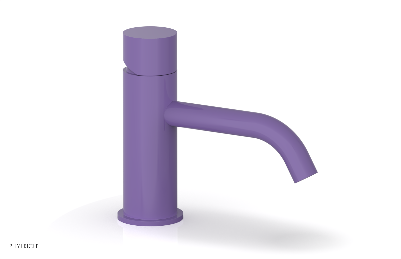 BASIC II - 6" Single Hole Lavatory Faucet, Smooth Handle 230-07-6