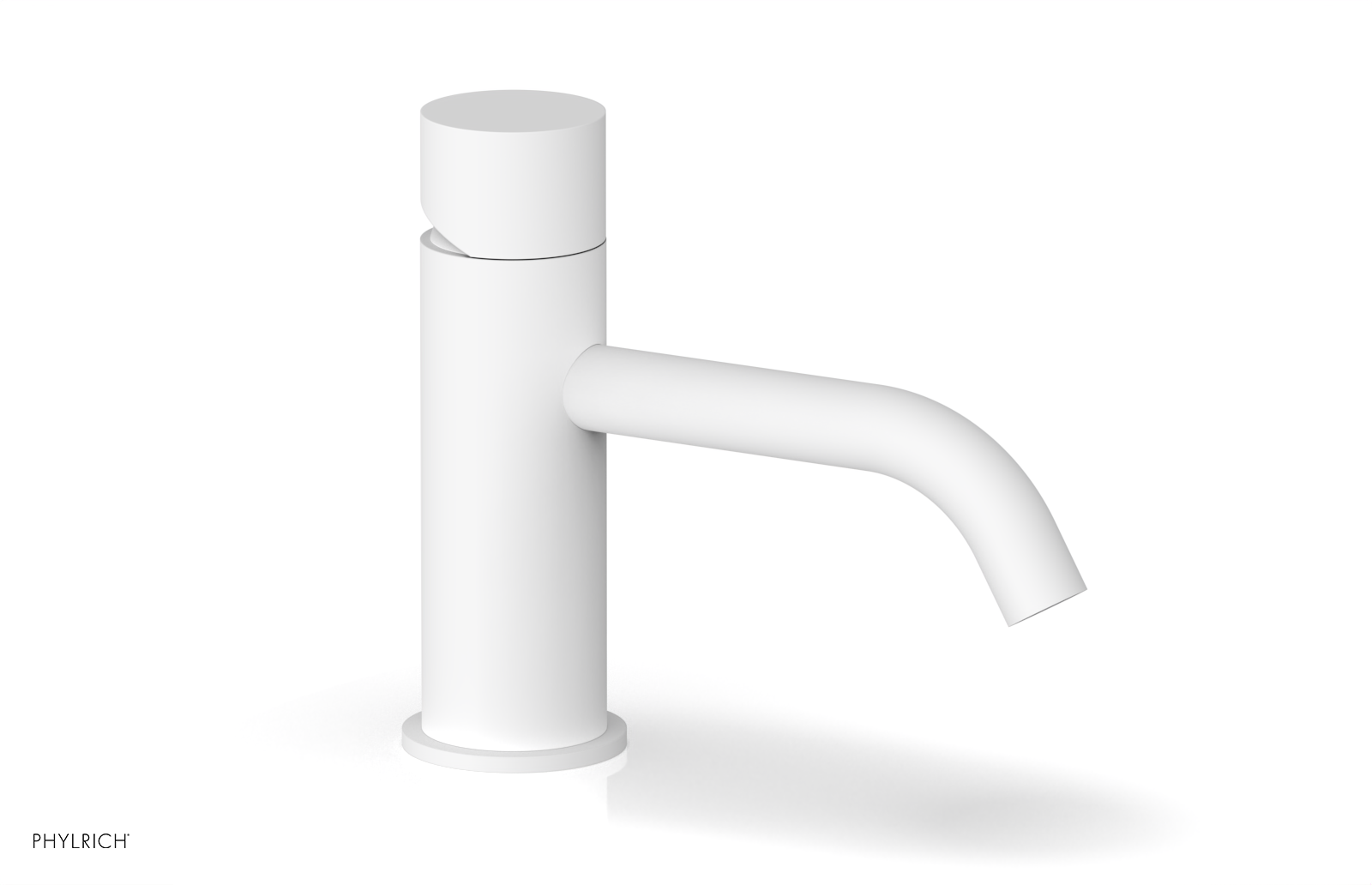 BASIC II - 6" Single Hole Lavatory Faucet, Smooth Handle 230-07-6