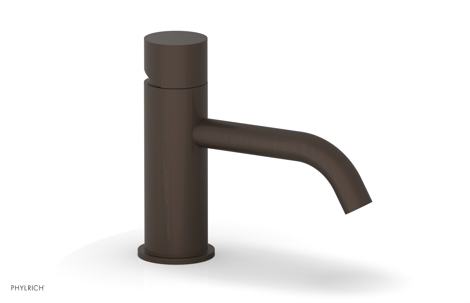 BASIC II - 6" Single Hole Lavatory Faucet, Smooth Handle 230-07-6