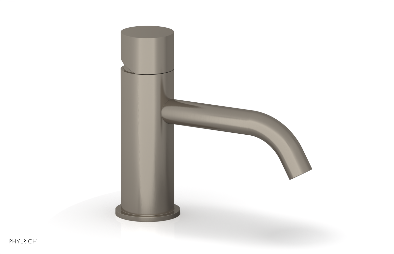 BASIC II - 6" Single Hole Lavatory Faucet, Smooth Handle 230-07-6