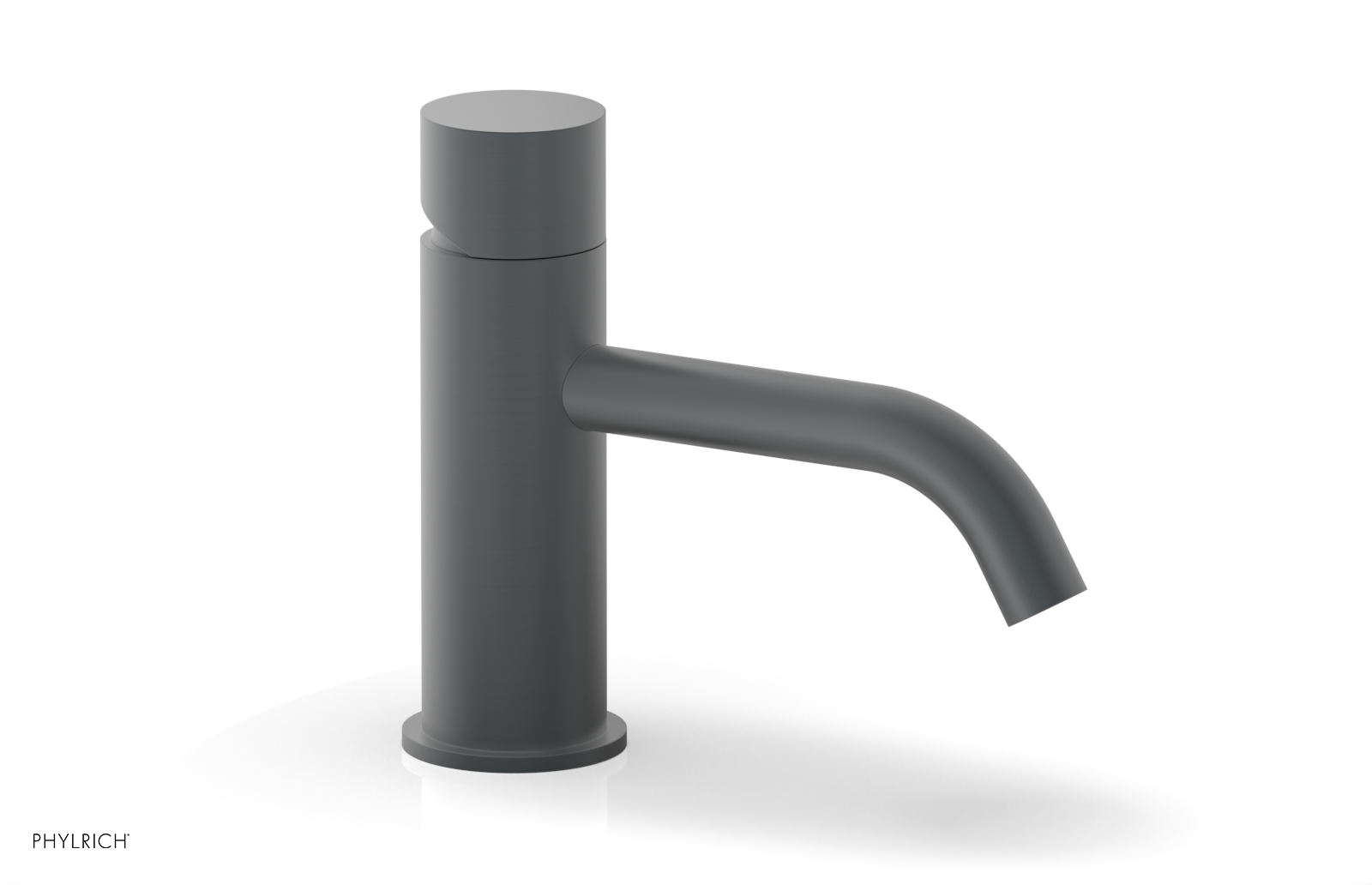 BASIC II - 6" Single Hole Lavatory Faucet, Smooth Handle 230-07-6