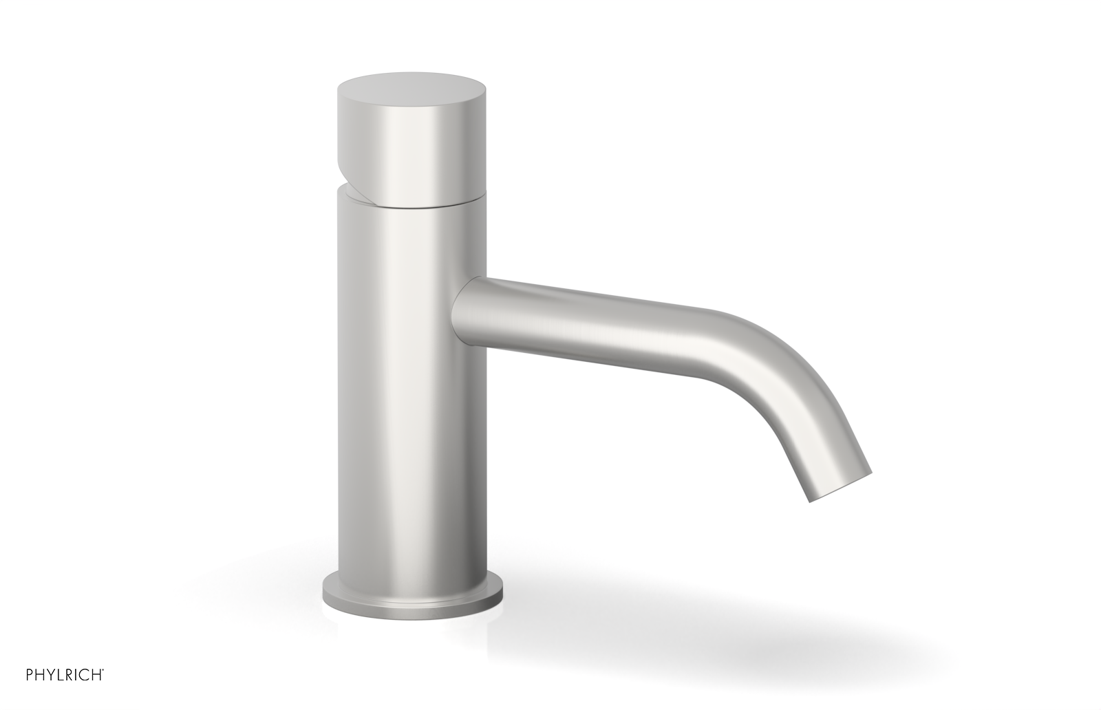 BASIC II - 6" Single Hole Lavatory Faucet, Smooth Handle 230-07-6