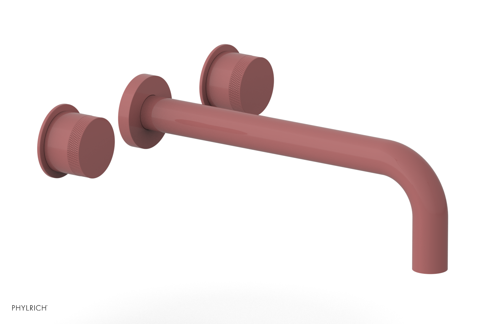 Basic II 10" Wall Lavatory Set - Knurled Handles 230-11-10