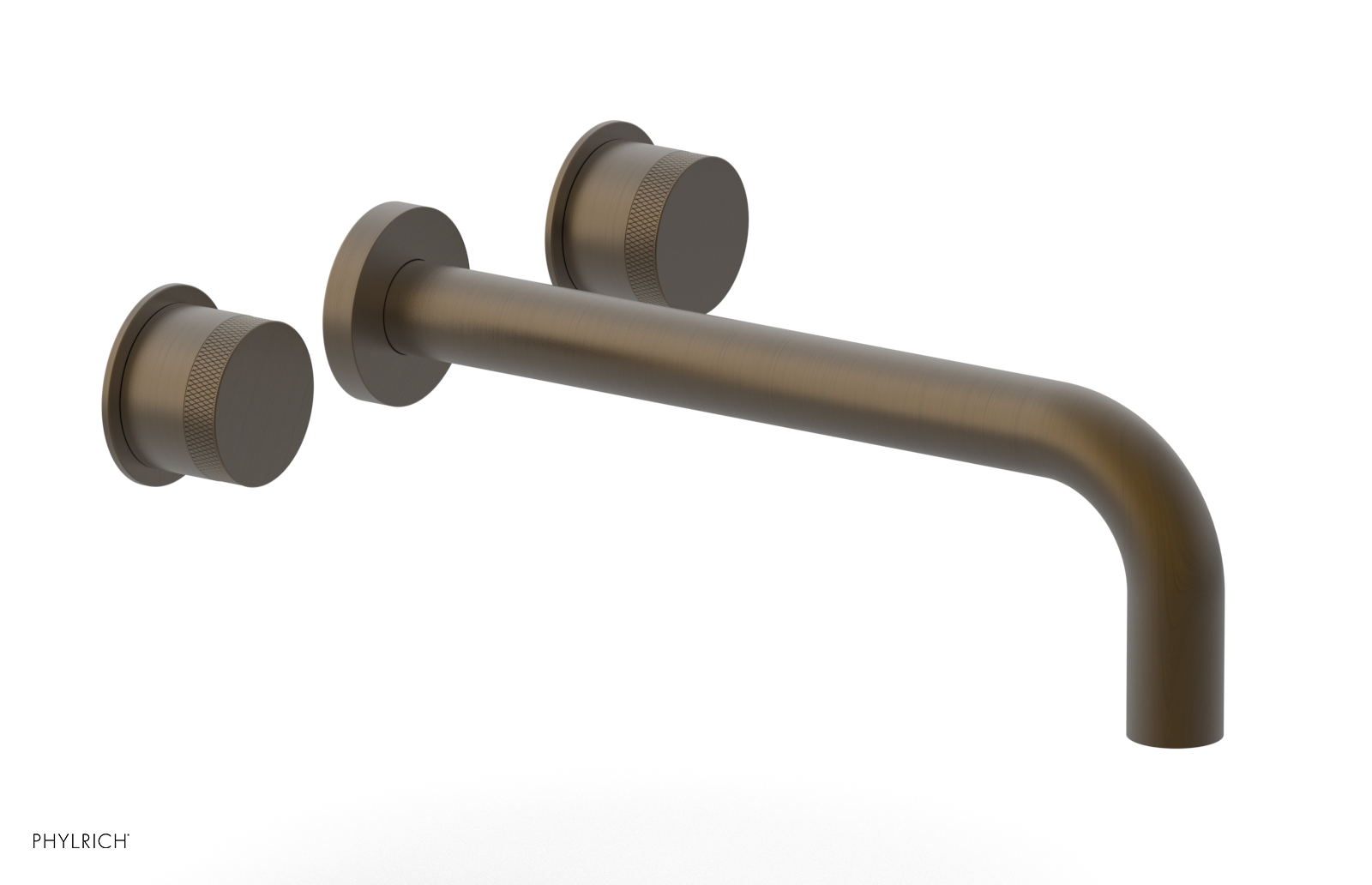 Basic II 10" Wall Lavatory Set - Knurled Handles 230-11-10 — image 1