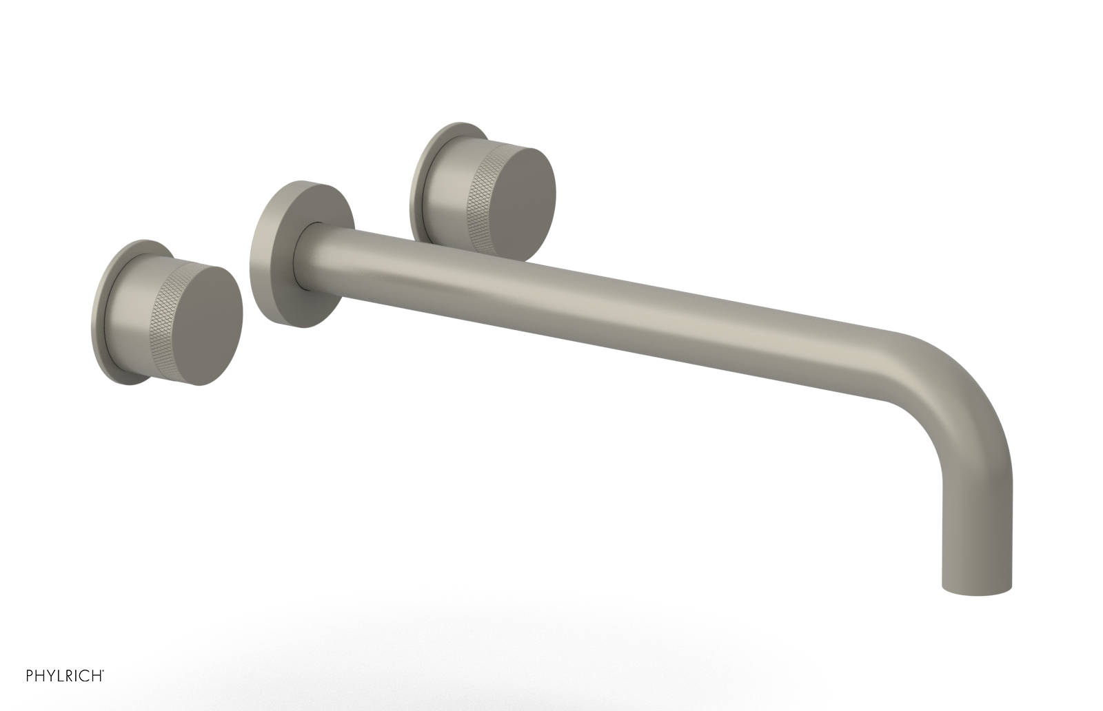 Basic II 12" Wall Lavatory Set - Knurled Handles 230-11-12 — image 1