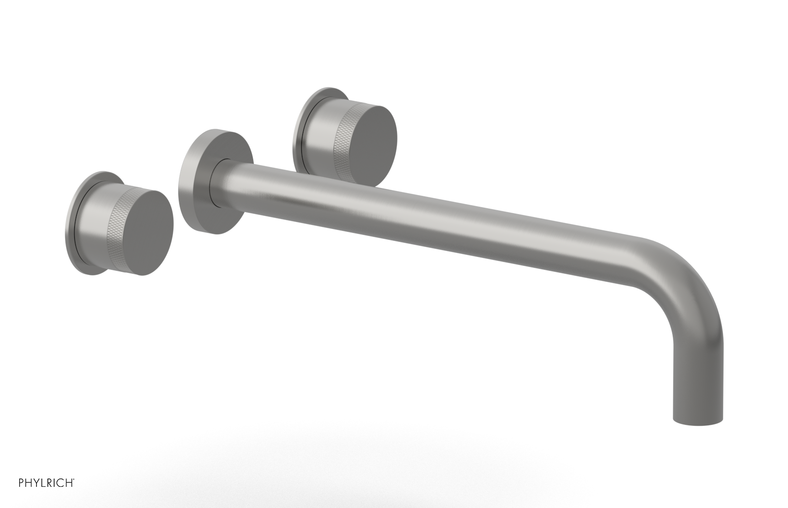 Basic II 12" Wall Lavatory Set - Knurled Handles 230-11-12 — image 1