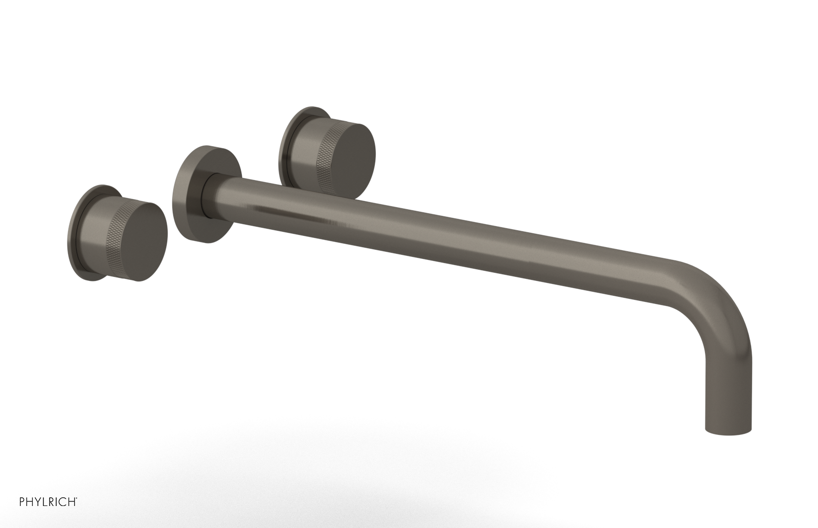 Basic II 14" Wall Lavatory Set - Knurled Handles 230-11-14 — image 1