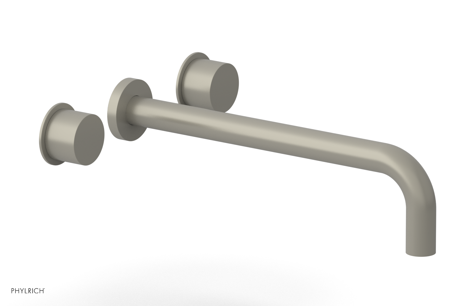 Basic II 12" Wall Lavatory Set - Smooth Handles 230-12-12 — image 1