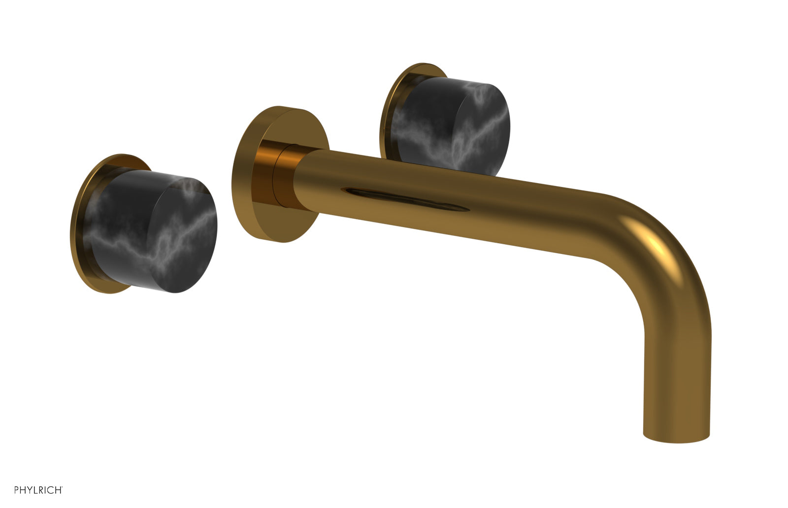 BASIC II Wall Lavatory Set - Black Marble 230-13 — image 1