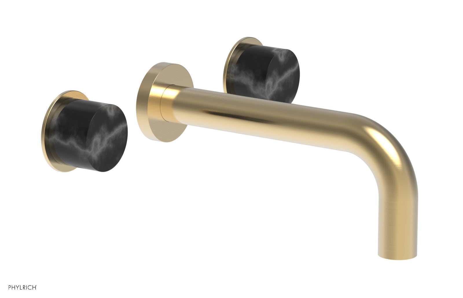 BASIC II Wall Lavatory Set - Black Marble 230-13 — thumbnail 3